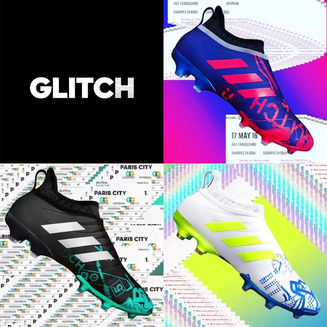 Unique Adidas Glitch 18 Berlin London Paris City Boot Skins